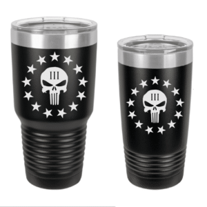 1776 (Punisher) Engraved Drinkware