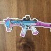 Tactical Unicorn Rifle Vinyl Sticker
