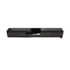 Engraved Slide for Glock Builds – Celtic Weave