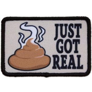 SH** Just Got Real Embroidered Patch