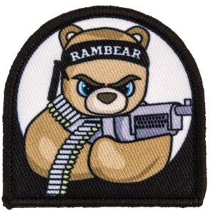 RamBear Embroidered Patch