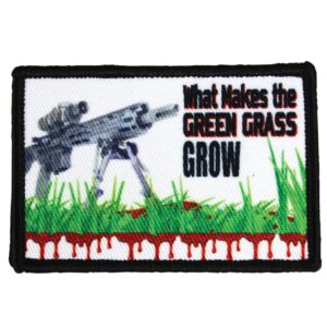 What Makes The Green Grass Grow Morale Patch