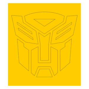 Autobot Single Image Cerakote Stencil