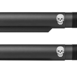 Engraved AR-15 Buffer Tube – Skull (Pistol or Carbine)
