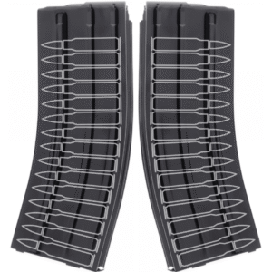Engraved Duramag 30 Round 5.56/223 AR-15 Aluminum Magazine – Bullets