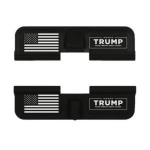 Engraved Dust Cover – Trump (American Flag)