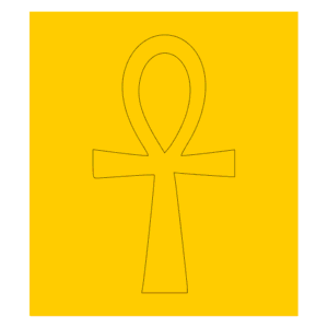 Ankh Single Image Cerakote Stencil