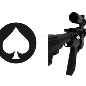Engraved AR15 or AR 308 Forward Assist Cap – Ace of Spades