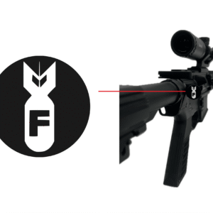 Engraved AR15 or AR 308 Forward Assist Cap – F-Bomb
