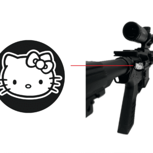 Engraved AR15 or AR 308 Forward Assist Cap – Hello Kitty