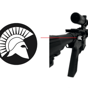 Engraved AR15 or AR308 Forward Assist Cap – Spartan