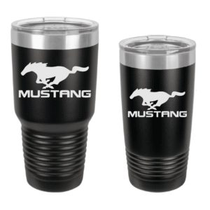Ford Mustang Engraved Drinkware