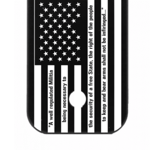 Engraved Magazine Plate for Glock Gen 1-4 – American Flag 2A (Full)