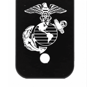 Engraved Magazine Plate for Glock Gen 1-4 – Eagle, Globe, Anchor