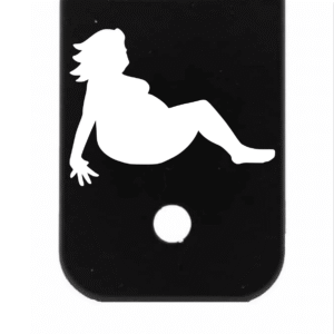 Engraved Magazine Plate for Glock Gen 1-4 – Fat Lady