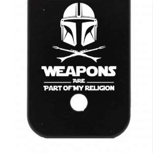 Engraved Magazine Plate for Glock Gen 1-4 – Weapons are my Religion