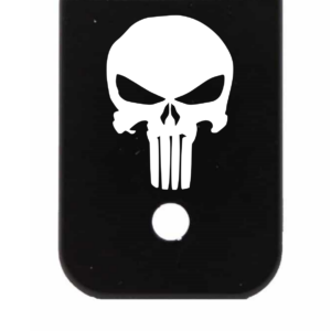 Engraved Magazine Plate for Glock Gen 1-4 – Punisher