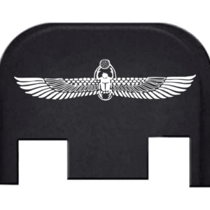 Engraved Slide Plate For Glocks – EGYPTIAN BEETLE