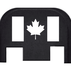 Engraved Slide Plate For Glocks – CANADIAN FLAG