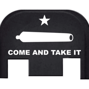 Engraved Slide Plate For Glocks – COME AND TAKE IT