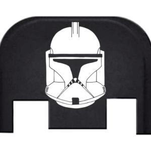 Engraved Slide Plate for Glocks – CLONE TROOPER (PHASE 1)