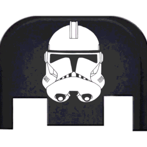 Engraved Slide Plate for Glocks – CLONE TROOPER (PHASE 2)