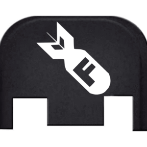 Engraved Slide Plate For Glocks – F-BOMB