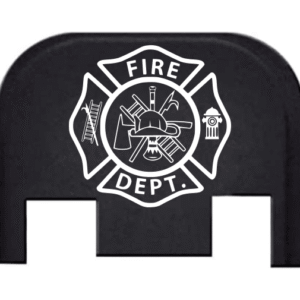Engraved Slide Plate For Glocks – FIRE DEPARTMENT