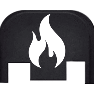 Engraved Slide Plate For Glocks – FLAME