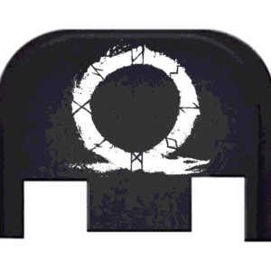 Engraved Slide Plate For Glocks – GOD OF WAR