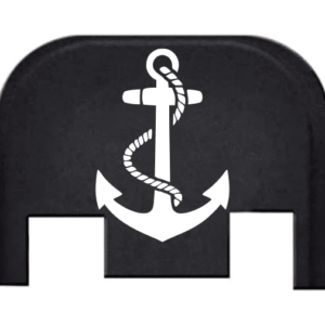 Engraved Slide Plate For Glocks – NAVY ANCHOR