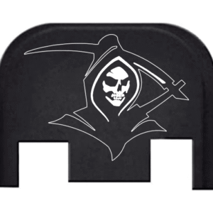 Engraved Slide Plate For Glocks – REAPER