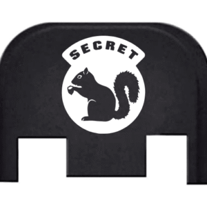 Engraved Slide Plate For Glocks – SECRET SQUIRREL