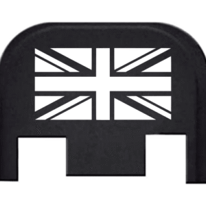 Engraved Slide Plate For Glocks – UK FLAG