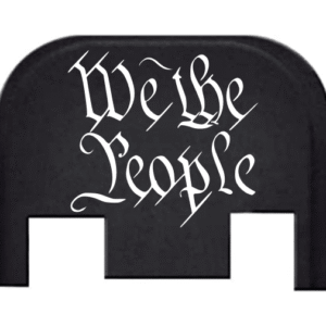 Engraved Slide Plate For Glocks – WE THE PEOPLE
