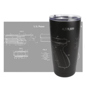 Glock Patent Engraved 20 Ounce Tumbler Cup