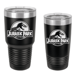 Jurassic Park Engraved Drinkware