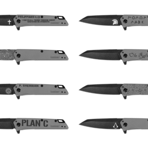 Engraved Kershaw Misdirect Reverse Tanto Knife – Custom Engraving