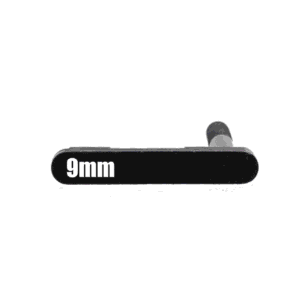 Engraved AR-15 Magazine Catch – 9mm