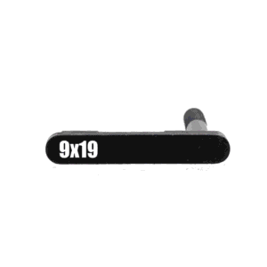 Engraved AR-15 Magazine Catch – 9×19