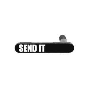 Engraved AR-15 Magazine Catch – Send It