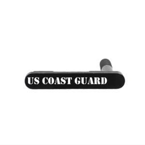 Engraved AR-15 Magazine Catch – US Coast Guard