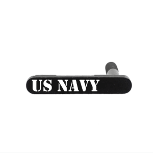 Engraved AR-15 Magazine Catch – US Navy
