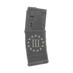 Engraved Magpul MOE PMAG 30 Round AR-15 Magazine – 3%