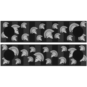 Engraved 2-Pack Keymod Mini Rails – Spartan Helmets