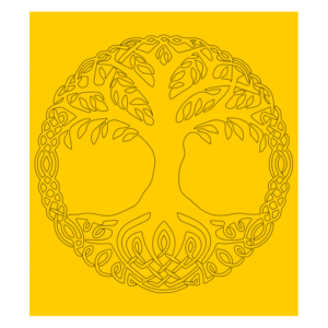 Norse Tree Single Image Cerakote Stencil