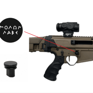 Engraved Oversized Magazine Button – Molon Labe