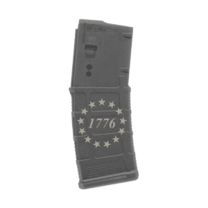 Engraved Magpul MOE PMAG 30 Round AR-15 Magazine – 1776