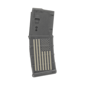 Engraved Magpul MOE PMAG 30 Round AR-15 Magazine – AMERICAN FLAG
