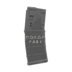 Engraved Magpul MOE PMAG 30 Round AR-15 Magazine – MOLON LABE
